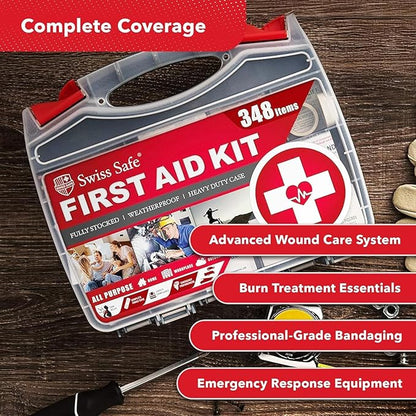 Swiss Safe 2-in-1 First Aid Kit - Image 6