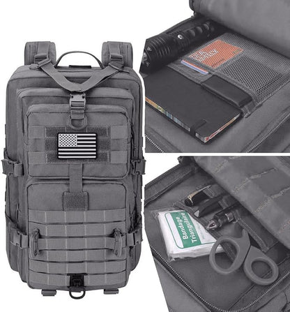 Hannibal Tactical MOLLE Assault Backpack, Tactical Backpack Military Army - Image 3
