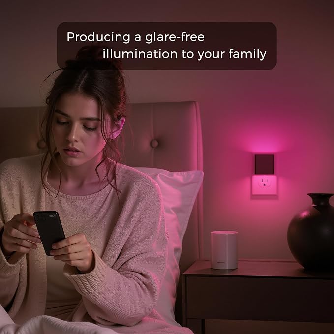 L LOHAS LED Night Lights Plug into Wall, Plug in Night Light - Image 4