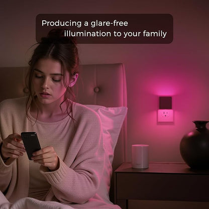 L LOHAS LED Night Lights Plug into Wall, Plug in Night Light - Image 4