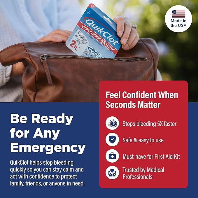 Adventure Medical Kits QuikClot Advanced Clotting Gauze - Image 2