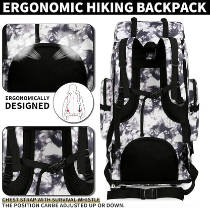 Hiking Backpack for Men 70L/100L Camping Backpack Military Rucksack Molle 3 - Image 5