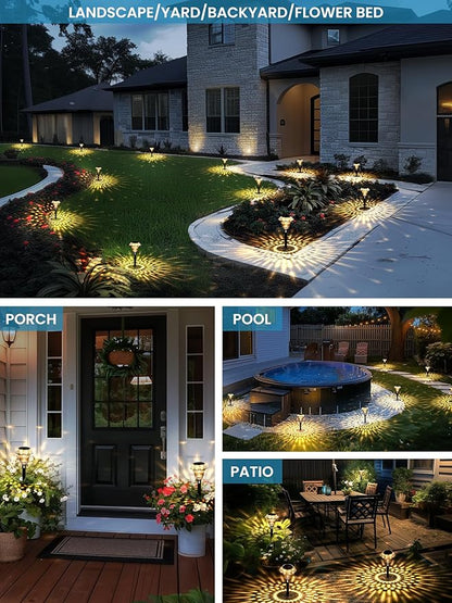 SOLPEX Solar Pathway Lights Garden Decor - Image 2