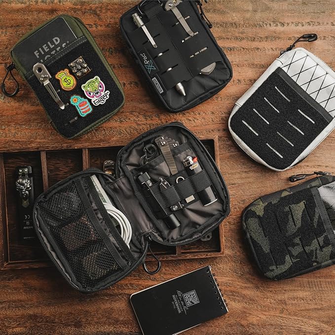 TACTICAL GEEK EDC Compact Waist Pocket Pouch, Men EDC Pouch Organizer, Utility - Image 6