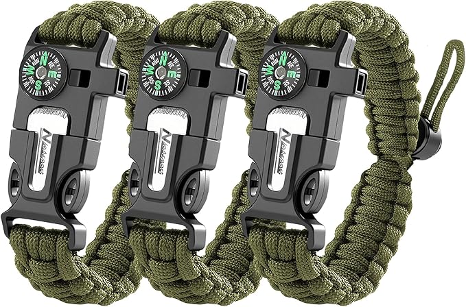 Paracord Survival Bracelet by NVioAsport