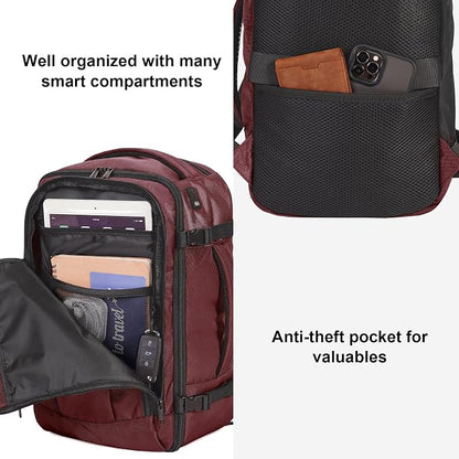 ECOHUB Travel Backpack 18x14x8 Spirit Airlines Personal Item Bag Carry On - Image 5