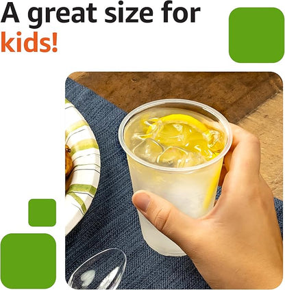 Amazon Basics Small Disposable Clear Plastic Cups - Image 7