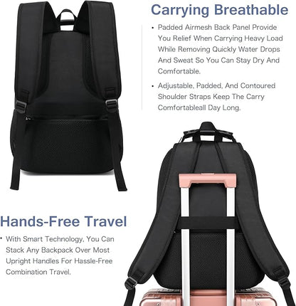 Boavan Laptop Backpack for men, 15.6 inch Laptop Bag - Image 3