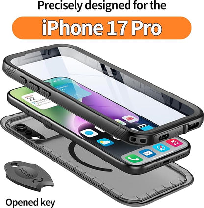 Cozycase for iPhone 17 Pro Waterproof Case Full-Body Bumper Shockproof - Image 6