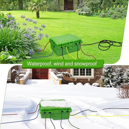 Large Outdoor Electrical Box Waterproof, IP54 Extension Cord Cover Weatherproof - Image 4