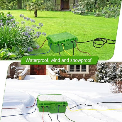 Large Outdoor Electrical Box Waterproof, IP54 Extension Cord Cover Weatherproof - Image 4