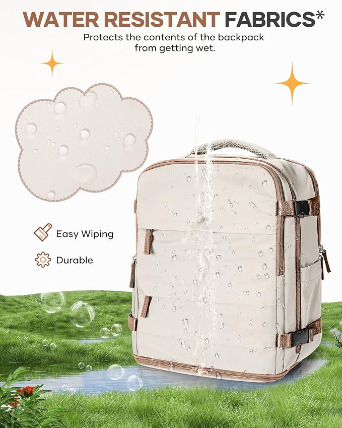 coofay Extra Large Travel Backpack Carry on Flight Approved Mochila De Viaje - Image 9