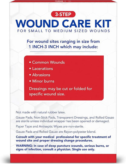 All Health Wound Care Kit & First Aid Supplies, 40 Piece | - Image 7