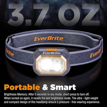 EverBrite Rechargeable Headlamp, 700 Lumens Head lamp - Image 8
