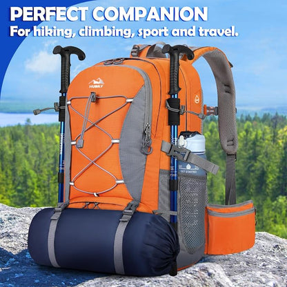 NUBILY 50L Hiking Backpack Waterproof Camping Backpack - Image 7