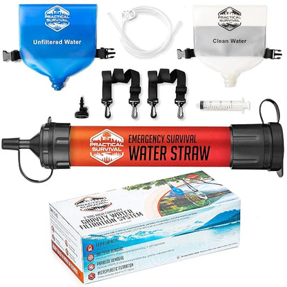 Gravity Water Filtration System – 2 High Capacity Lightweight Hanging Bags - Image 7