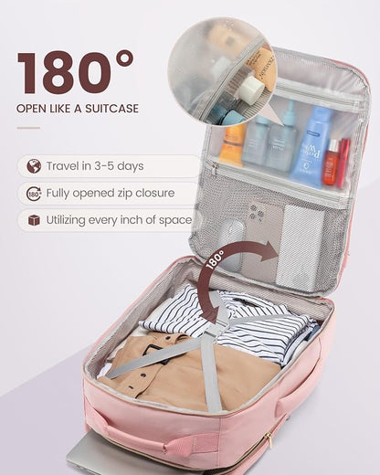 LOVEVOOK Travel Backpack for Women & Men 40L, Airline Approved Carry On - Image 2