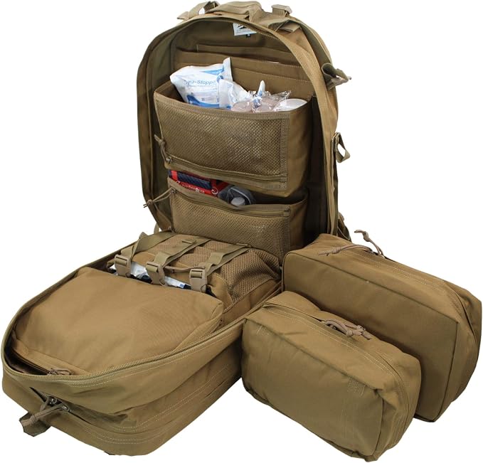 Luminary Stomp Medical Backpack Fully Stocked First Aid Trauma Kit Special - Image 3