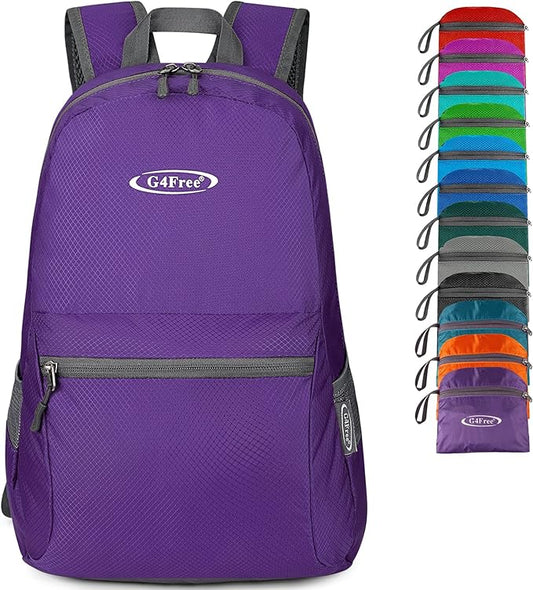 G4Free 20L Lightweight Packable Backpack Travel Hiking Daypack Foldable Backpack by G4Free