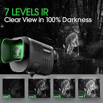 Upgraded Night Vision Monocular Digital Infrared Monocular Telescope - Image 5