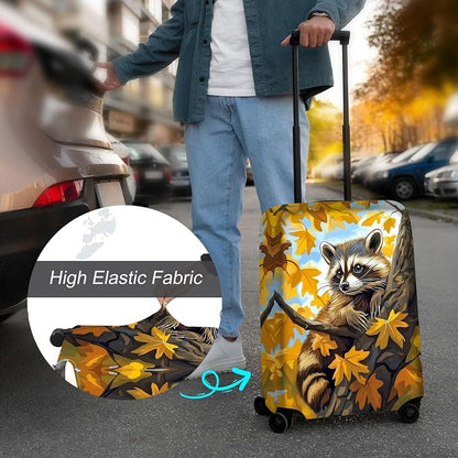 Luggage Cover Protector for 19-20 Inch Suitcases, TSA Approved Elastic Travel - Image 4