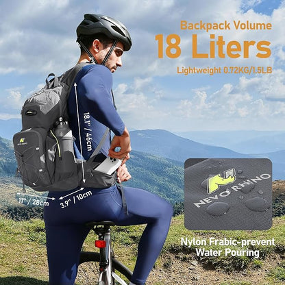 N NEVO RHINO Hydration Backpack, 18L Multipurpose Hiking Backpack - Image 2