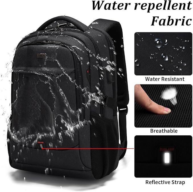 DUSLANG 17 Inch Laptop Backpack - Image 5