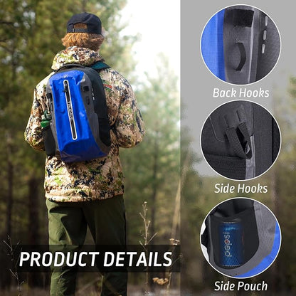 Trudave Waterproof Backpack, Waterproof Submersible Backpack, Floating TPU - Image 5