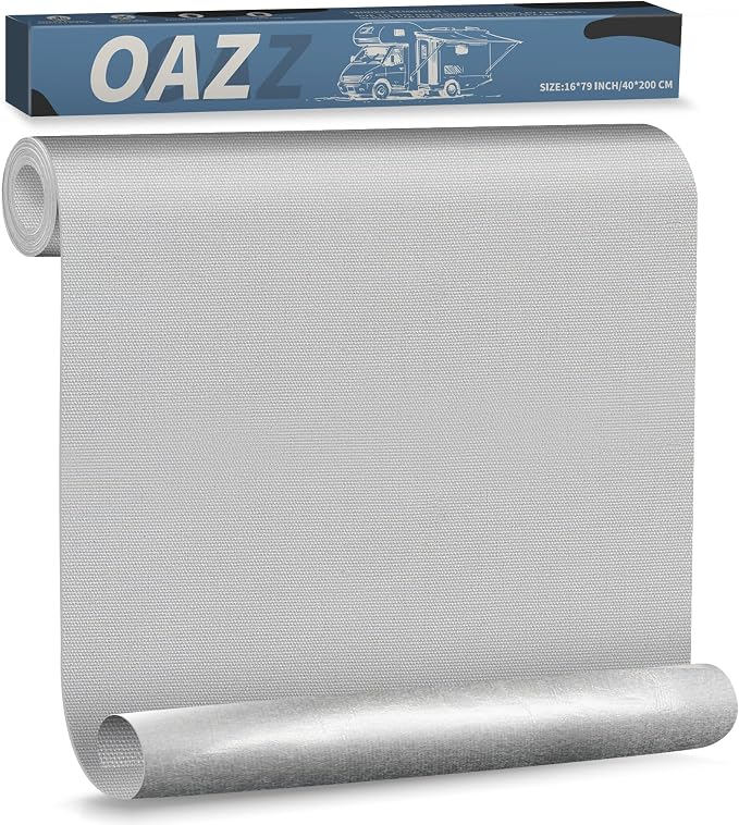 OAZ 16 x 79 inch Canvas Repair Patches Canvas Fabric Patch Self-Adhesive Fabric by OAZ