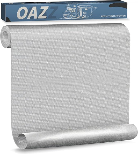 OAZ 16 x 79 inch Canvas Repair Patches Canvas Fabric Patch Self-Adhesive Fabric by OAZ