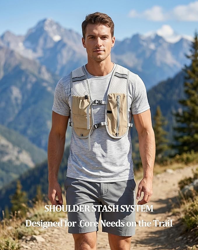Small Lightweight Hiking Backpack, 3D Breathable Mesh Backpack - Image 5