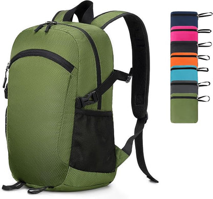 Lightweight Hiking Backpack 18L Packable Foldable Small Daypack Collapsible by Unknown