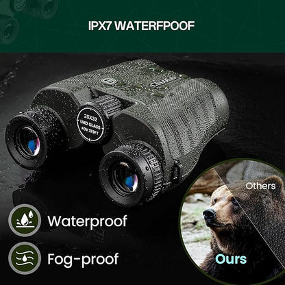 25x32 UHD Compact Binoculars for Adults High Powered - Image 6