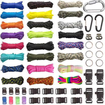 Paracord, Paracord 550 Combo Crafting Kits by GEGEDA