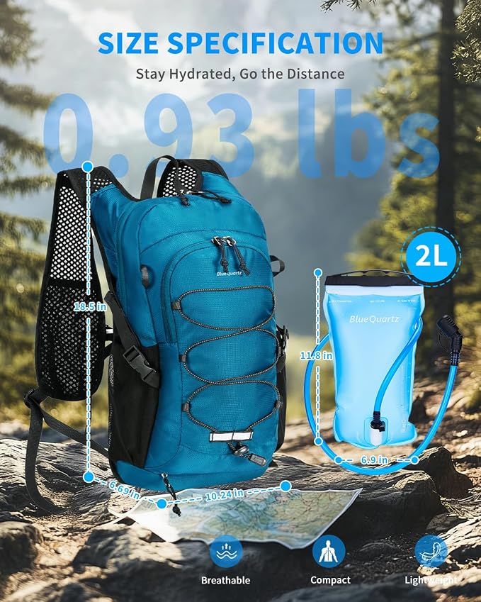 Blue Quartz Hydration Backpack - Image 8