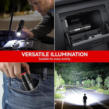 LETMY Tactical Flashlight S2000-2 Pack Bright Military Grade LED Flashlights - Image 7