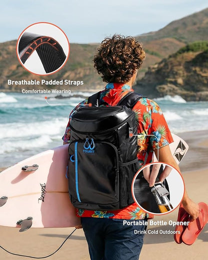 TOURIT Cooler Backpack Lightweight Insulated Backpack Cooler Leak-Proof - Image 7
