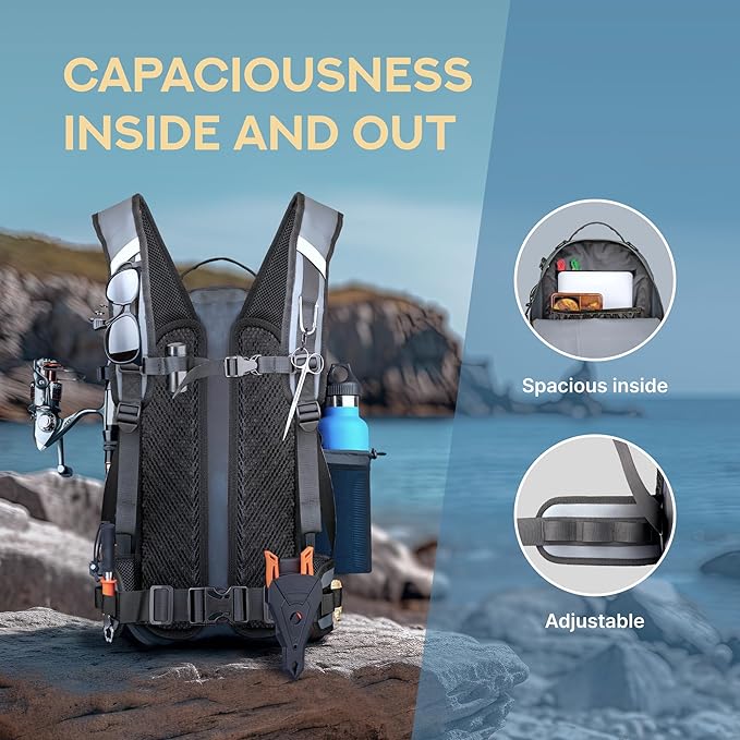 Xelfly - Waterproof Fishing Backpack - Image 6