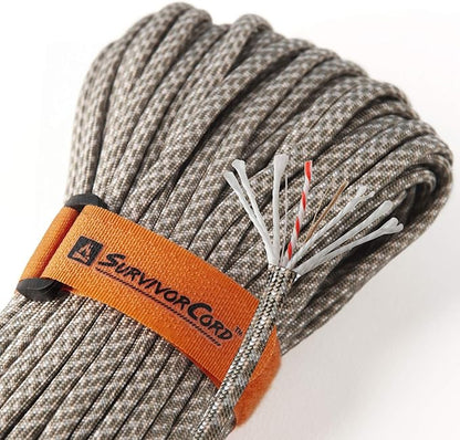 TITAN Survival Patented Paracord 550 - 25ft by SurvivorCord