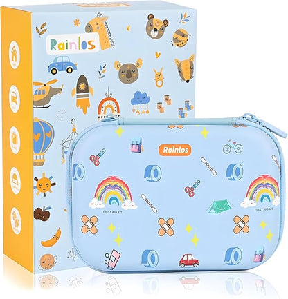 Small-First-Aid-Kit-for-Home-Car-Travel-Camping-Hiking-Kids, Mini Cute Portable by Unknown