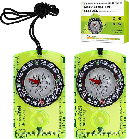 Orienteering Compass, Hiking Survival Compas, Compasses Kids by Unknown