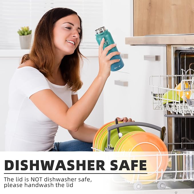 Fanhaw 32 oz Insulated Stainless Steel Water Bottle - Image 7