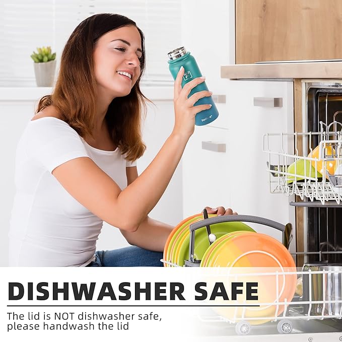 Fanhaw 32 oz Insulated Stainless Steel Water Bottle - Image 7