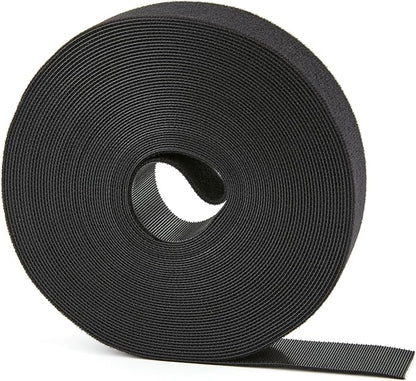 40FT x 3/4 inch Hook and Loop Roll, Reusable Fastening Cable Ties, Office and by NBTORCH