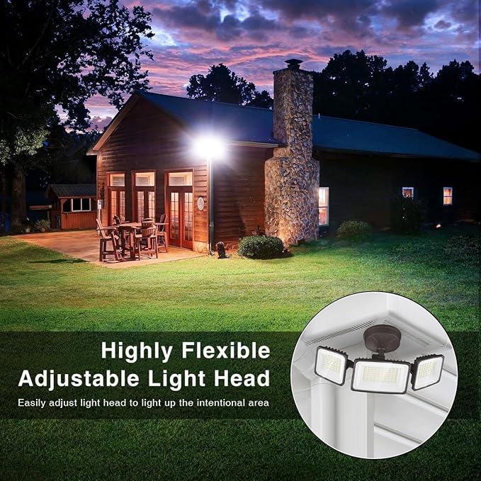 Onforu 130W Flood Lights Outdoor, 13000LM Brightness LED Light Outside - Image 4