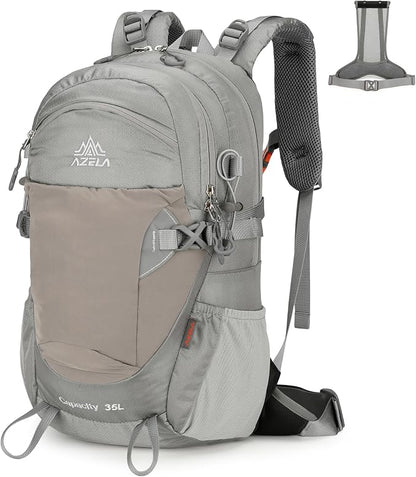 35L Hiking Backpack Detachable Frame Backpack by W+WINTMING