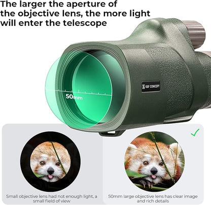 K&F Concept® 12X50 Monocular Telescope - Image 3