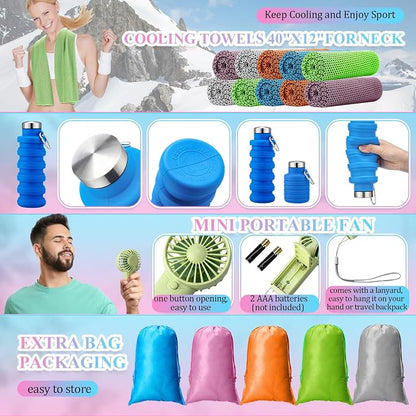 16 Set Theme Park Necessities Cruise Ship Accessory Kit Collapsible Water - Image 3