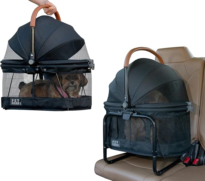 Pet Gear No-Zip View 360 Pet Carrier & Car Seat by PetGear