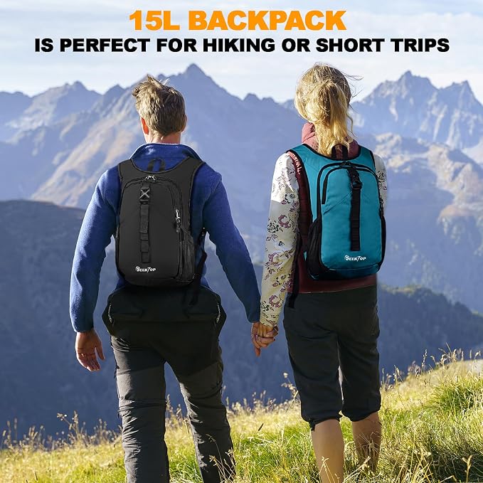 Seektop 15L Small Hiking Backpack - Image 7